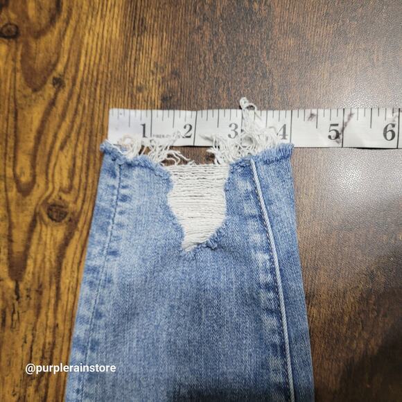 American Eagle Jeans 2 R Jegging Hi Rise Super Stretch Medium Light Wash - Picture 10 of 11